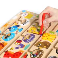 Tabla de Actividades para niños Pequeños de 2 A 4 años: Juego de rompecabezas de Laberinto magnético de Ciudad: Juego de viaje para niños en Educación - details 2