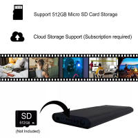 Cámara Digital HD 4K Con WiFi Mini Cámara De Vigilancia Nocturna Grabadora De Vídeo Y Audio Con Batería De 5000mAh Portátil Como Power Bank - details 2