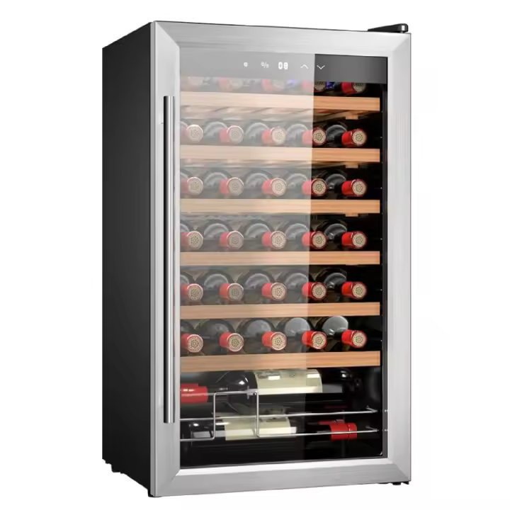 Cecotec Vinoteca Bolero GrandSommelier 34030 Inox Compressor - 1