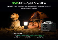 Estación de energía portátil Ampace P600 Pro, batería LiFePO4 584Wh, 2000 ciclos, control mediante APP, generador solar de 600W para campamentos al aire libre, vehículos recreativos (RVs) y uso doméstico, con 9 puertos de salida - details 9