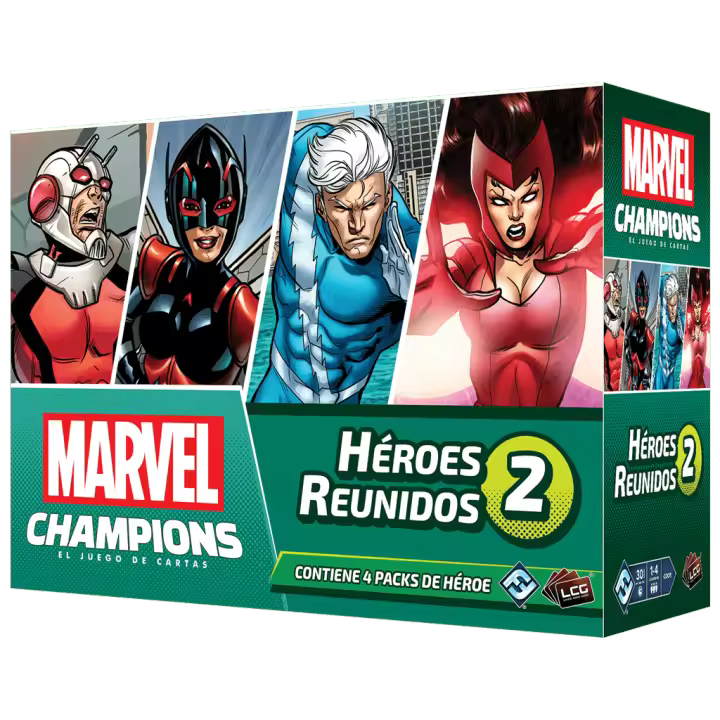 Marvel Champions - Héroes Reunidos 2 Juegos de mesa Marvel Champions LCG Fantasy Flight Games - 1