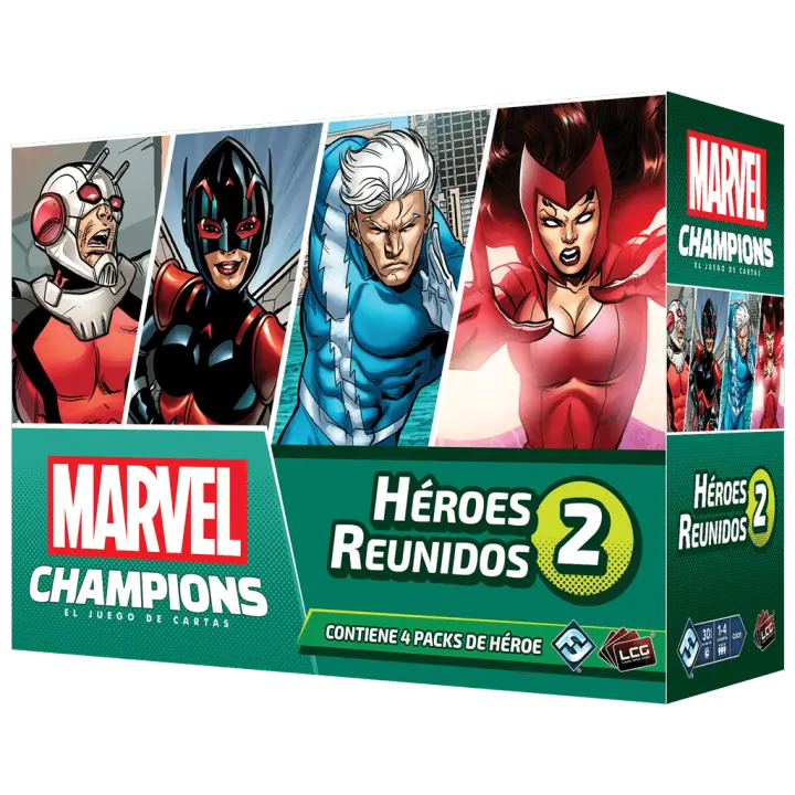 Marvel Champions - Héroes Reunidos 2 Juegos de mesa Marvel Champions LCG Fantasy Flight Games - 1