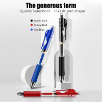 Juego De 13 Bolígrafos De Punto Fijo 0.5mm Recargables En Colores Negro Rojo Y Azul Gran Capacidad Para Escuela Y Oficina Estación De Escritura - details 1