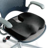ENERFERO-Cojín de asiento para la coxis,Cojín de asiento,100 % con tecnología Memory Foam ,Cojín De Silla Ortopédica para Ciática Y Coxis, Cojín para silla de oficina, asiento de coche, avión - details 4