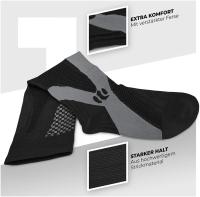 Calcetines De Compresión Para Hombres Y Mujeres Antifatiga Alivio Del Dolor 20-30 Mmhg Negro Calcetines Deportivos Ajustables - details 9