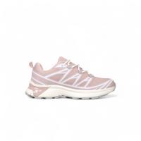 HLuna Zapatillas de mujer estilo running con rayas zig-zag en color beige café y rosa  jf3227 malla transpirable - details 6
