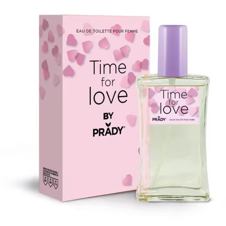 COLONIA DE MUJER TIME FOR LOVE PRADY PARFUMS - FRAGANCIAS DE MODA MAS EXITOSAS PARA ELLA - 90 ML - 1
