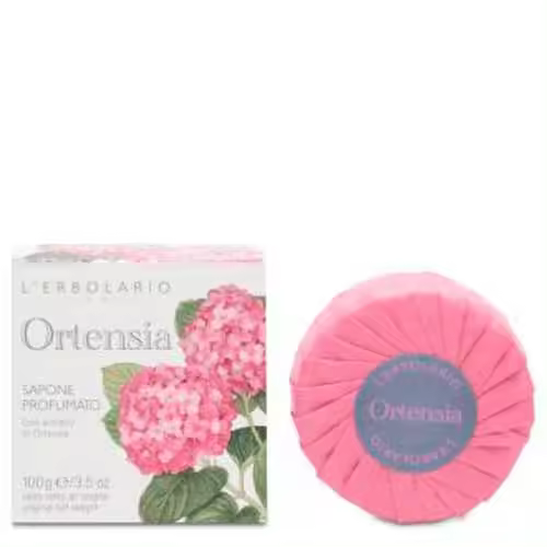 Jabón Hortensia L'Erbolario 100Gr - Aroma Floral - Sin Siliconas - 1