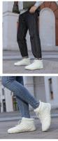 Botas De Invierno Para Hombres Y Mujeres Con Piel Cálida Antideslizantes Resistentes Al Agua Talla Grande Zapatillas Casuales Para Exterior Y Senderismo - details 17