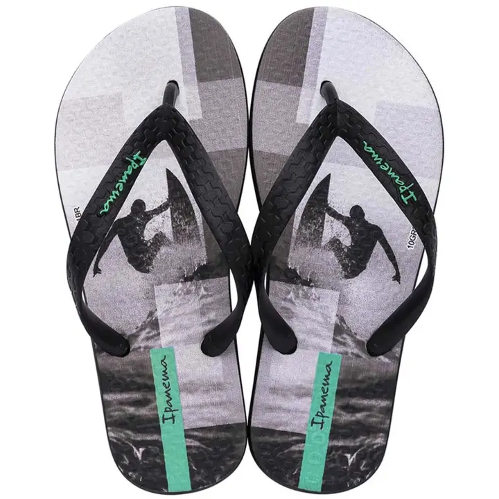 Chanclas marca Ipanema modelo 83185-23100 para junior en color negro - 1