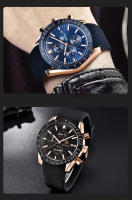 Reloj De Pulsera Deportivo Para Hombre BENYAR 2024 Estilo Casual Lujo Acero Inoxidable Resistente Al Agua Y Al Choque Movimiento Cuarzo - details 16