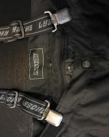 Almohadillas Ajustables De Motocicleta Para Pantalones De Carreras Deportivas Y Motocross Correa Elástica Ajustable Para Espalda Y En Negro Y Verde - details 6