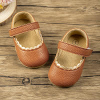 Zapatos De Bebé Niña Princesa Vestido PU Suela De Goma Antideslizante Nudo Mariposa Infantil Cuna Primeros Pasos Niña Recién Nacida - details 16