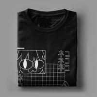Camiseta De Algodón 100% Para Hombre Con Estampado Neco Arc Estilo Casual De Cuello Redondo Manga Corta Para Todo El Año - details 1
