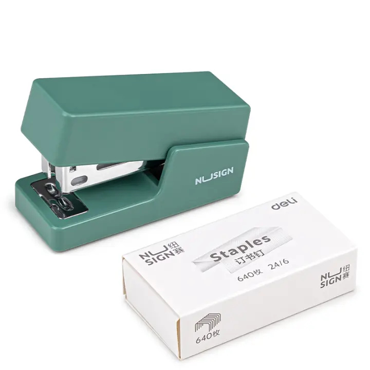 Mini Estornudador KHINSUN Portátil Con Máquina De Encuadernación De Papel En Colores Suministros De Oficina Y Papelería Moda Uso De 24/6 26/6 Tornillos - 1