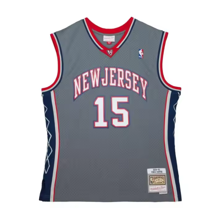 Camiseta Vince Carter New Jersey Nets Alternate Swingman 2004-05 - Mitchell and Ness - 1