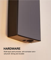 Lámpara De Pared Industrial Retro De Hierro Y Madera Nórdica E27 Para Interior Luz De Noche Para Dormitorio Y Comedor - details 3