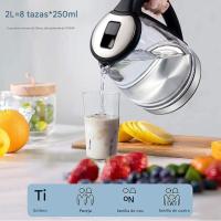 Agua Eléctrica de Vidrio transparente para el hogar de gran capacidad, Automático y 220V - details 2