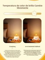 Lámpara De Noche LED Recargable USB En Forma De Setas Decoración De Mesa Para Habitación Jardín Regalo De Cumpleaños Para Niños Iluminación Animal Calabaza Lámpara De Noche Para Bebé - details 12