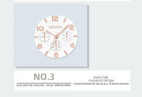 Reloj De Cuarzo Para Hombres Y Mujeres De Moda Simple Con Correa De Silicona Reloj De Pulsera Negocios Casual Plata 4 Piezas - details 7