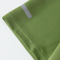 Camiseta Deportiva Hombre Verano Color Sólido Mix Y Match Manga Corta Secado Rápido Suéter O-Neck Poliéster Talla Grande - details 19