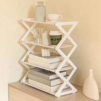 1pc Estante De Zapatos X-Arrugado Para El Hogar Espacioso Y Antipolvo Para Estudiantes En Dormitorios Estante De Almacenamiento En La Entrada - details 4