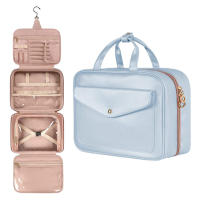 Bolsa de almacenamiento de moda para Mujer, Bolsa de viaje portátil para Cosméticos, Bolsa de tocador, Bolsa de almacenamiento para juegos de tocador - details 5