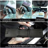 Espejo Interior De Coche Universal Antigolpe Y Ancho Ángulo Azul Accesorios De Auto Espejo Retrovisor Para Vehículos - details 4