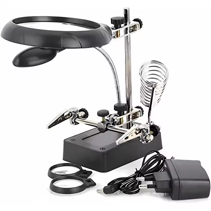 5 LED Wolf para Soldadura 3 Lentes 2,5mm 7,5mm 10mm - 1