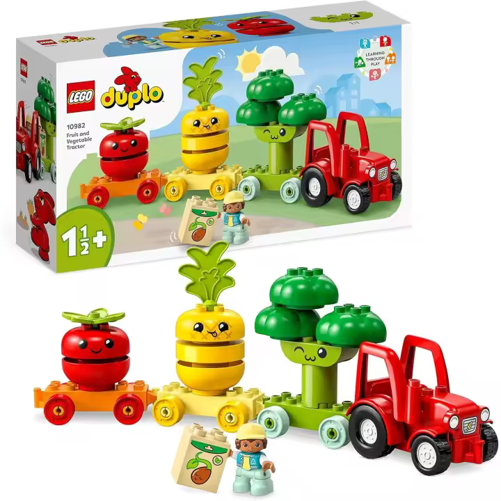 Lego Duplo Tractor de Frutas y Verduras Lego 10982 - 1