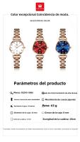 Reloj De Pulsera De Mujer OLEVS 5866 Con Incrustaciones De Diamante Y Calendario Resistente Al Agua De Acero Inoxidable Estilo Versátil Y Elegante - details 11