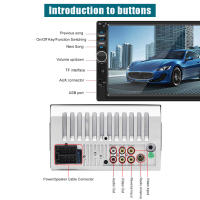 Reproductor MP5 De 7 Pulgadas Con Pantalla Táctil Carplay Bluetooth HD Calidad De Sonido Sin Pérdida Video De Coche Retrovisor Hands-free Plug-in Soporte Para Control Del Volante - details 3