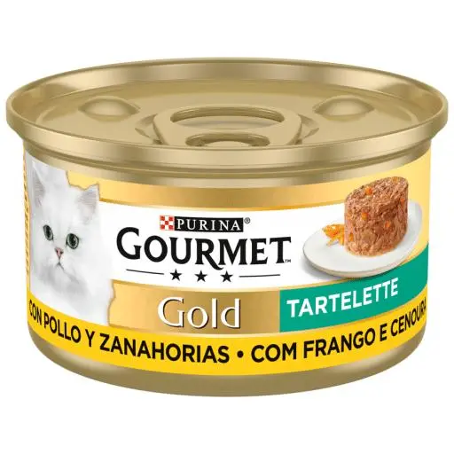 GOURMET GOLD Tartallette Pollo y Zanahoria 85g - 1
