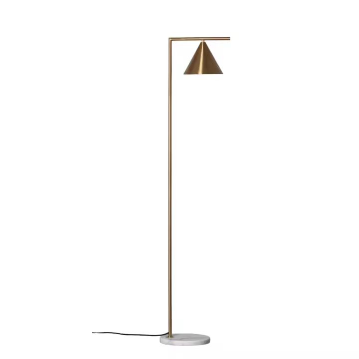 Ledkia Lámpara de Pie Mármol y Metal Tinos ILUZZIA - 1