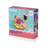 Flotador para Piscina - Modelo Arcoíris - Máximo 100 kg - 115 cm - Vinilo - A partir de 3 años | XHC BRICO - details 0