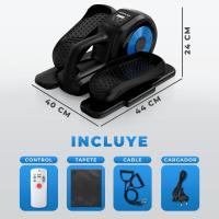 JUPPLIES Mini Eliptica Electrica de Fitness para Casa - Pedaleador Electrico Control Remoto 12 Velocidades - details 0