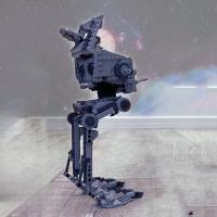 MOC AT-ST Walker Modelo De Máquina De Bloques Para Regalo De Navidad O Cumpleaños Material De Plástico Tamaño Pequeño Compatible Con Lego - details 0