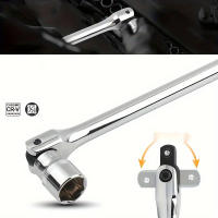 Llave De Fijación Rotativa Ajustable 1/2" En Bronce CR-V Acero Profesional Extensión De Cabeza Para Barra De Fijación - details 4