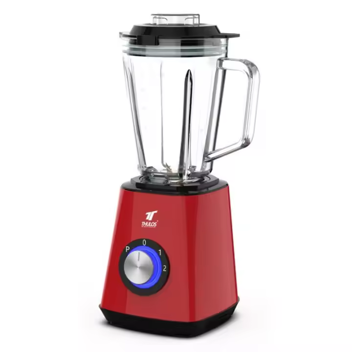 Batidora de Vaso de Cristal: 1.5L, 1000W de Potencia Potente batidora de vaso con vaso de cristal de 1.5L y motor de 1000W para resultados excepcionales en tu cocina. Se suministra color según disponibilidad - 1