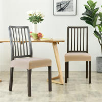Cubierta De Silla De Comedor Suave De Velours Color Sólido Cubierta De Asiento Desmontable Antipolvo Fundas De Silla Para Hotel Y Hogar - details 4