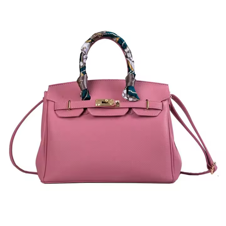 Bolso de mano con estampado de Lichi, Bandolera Diagonal de Platinum, 2025 - 1