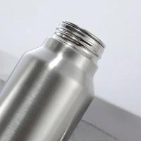 Botella Deportiva De Acero Inoxidable 1000ml Reutilizable Para Adultos Con Tapa Resistente Para Camping Gimnasio Y Deportes - details 2