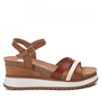 Sandalias plataforma mujer XTI BASIC 142748 SANDALIA CUÑA PALA TIRAS CRUZADAS TAUPE 32297 24V - details 3