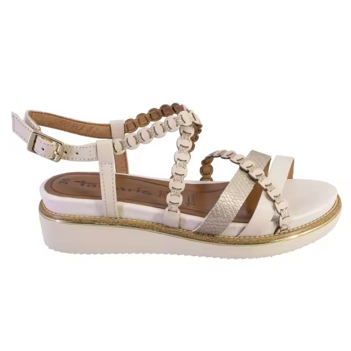 TAMARIS 28207 Sandalias de mujer beige 525 - 1