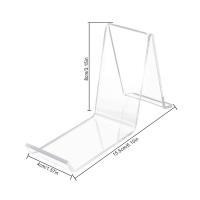 1pc Soporte De Zapatos De Acrílico Transparente Para Exhibición En Tiendas Soporte De Sandalias Y Zapatillas Para Centro Comercial - details 5
