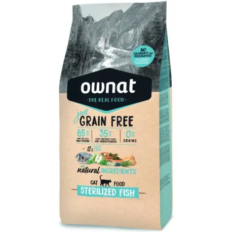 OWNAT GATO GF JUST STERILIZED FISH 8KG - 1