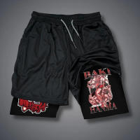 Shorts Deportivos De Verano Para Hombres Con Estampado De Dibujos Animados Y Bolsillos Doble Capa Secado Rápido Talla M-3XL Fitness Running - details 1