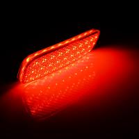 Par De Luces Traseras LED Rojas Para Parachoques De Citroen C1 C5 Peugeot 107 206 607 Expert Fiat Scudo Reemplazo Directo - details 4