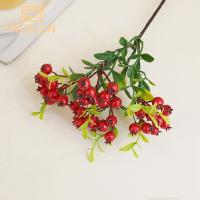 Decoración De Mesa Para Hogar Y Boda Flores Artificiales De Bayas Y Frutas Falsas Para Navidad Y Decoración De Fiestas - details 7