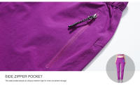 Pantalones De Trekking Para Mujer TRVLWEGO Verano Secado Rápido Elasticidad Adecuados Para Caminar Correr Pesca Camping Senderismo - details 15